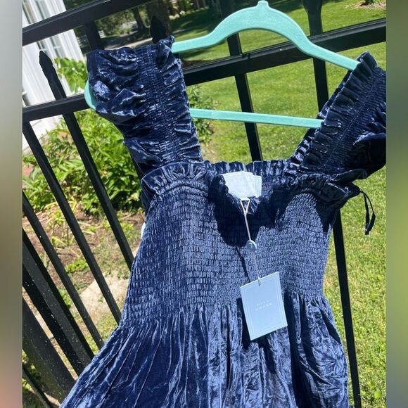 Hill House Velvet Ellie Nap Dress NWT - Picture 9 of 11